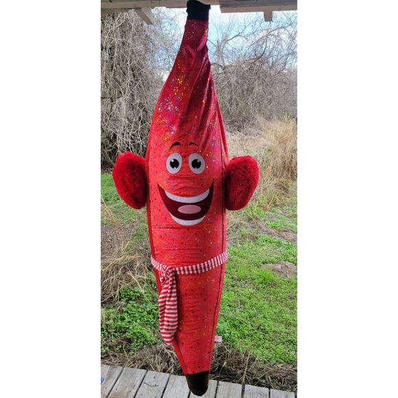 HB Leisure Holdings Other - HBL Jumbo Inflatable Fabric Covered Banana Carnival Prize Huge 75 In. Tall